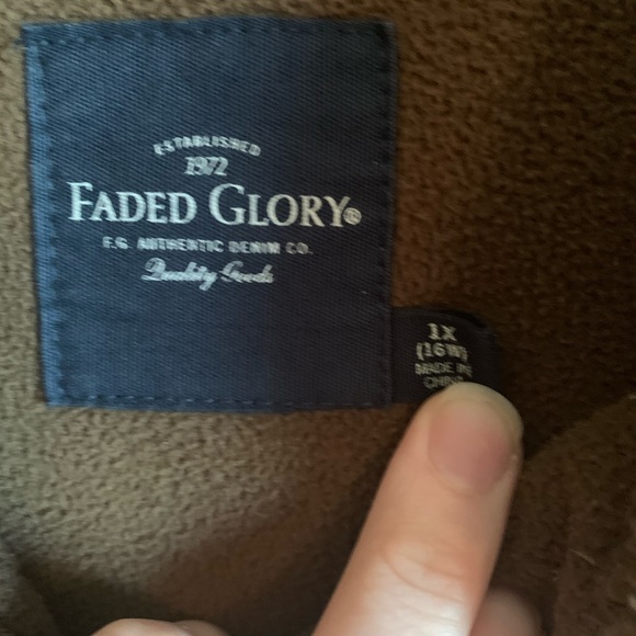 Fleece fall jacket! - Picture 2 of 3